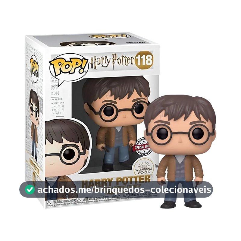 Funko Pop! Harry Potter - Harry Potter Com 2 Varinhas 47345