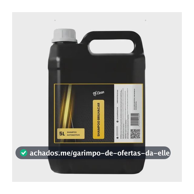 Shampoo Automotivo 5l Com Cera Alta Espuma Brilhacar