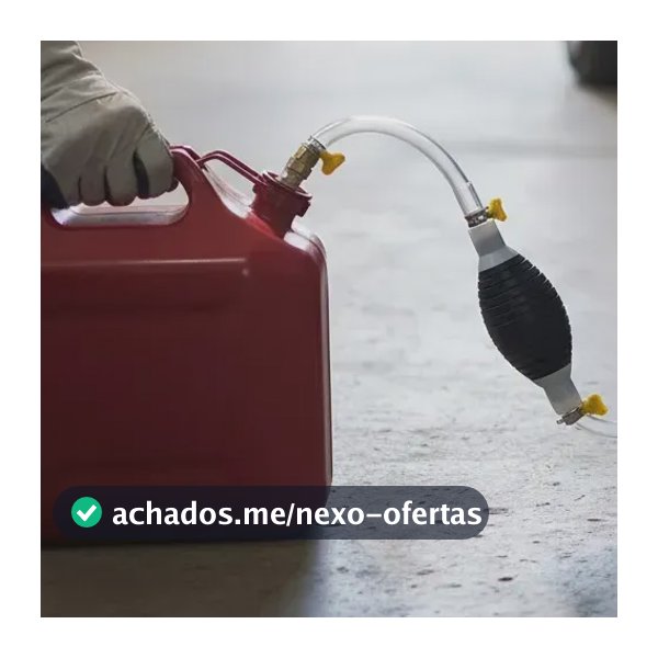 Bomba Manual Sucção Óleo Etanol Água Gasolina