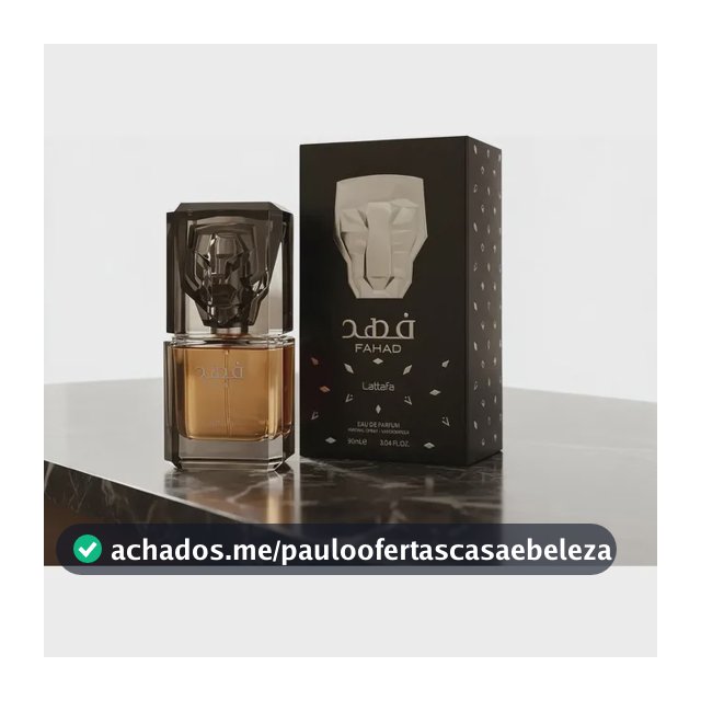 Perfume Lattafa Fahad Edp Masculino 80ml Lançamento Original