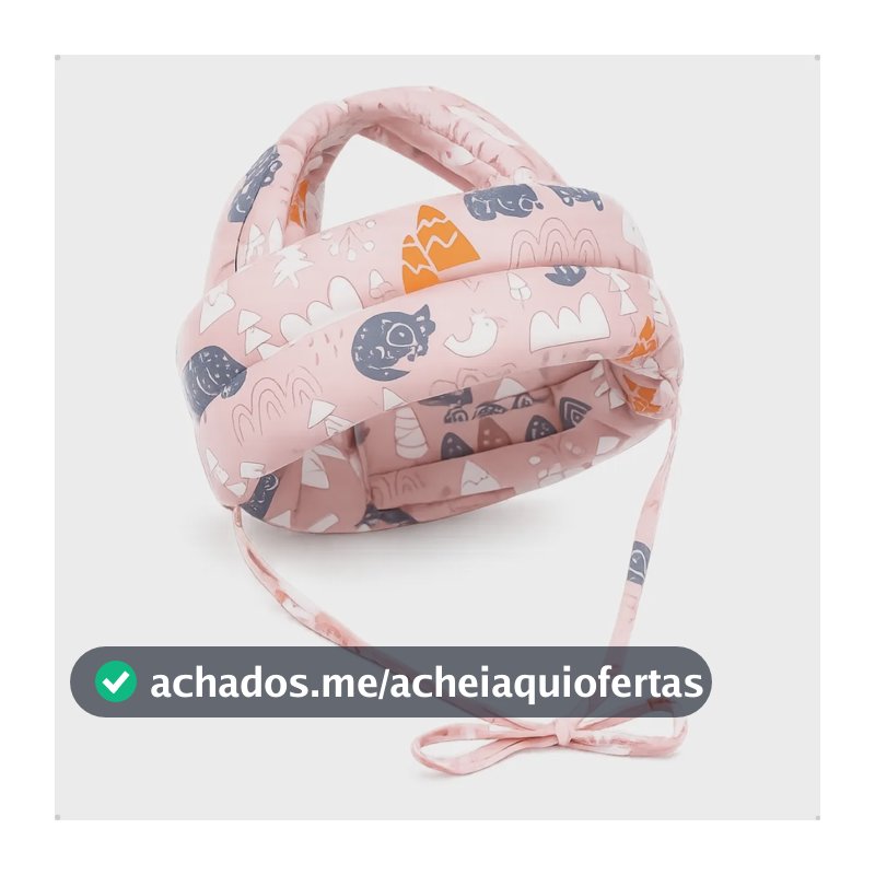 Chapéu De Proteção Anti-colisão Capacete De Segurança Bebê Rosa