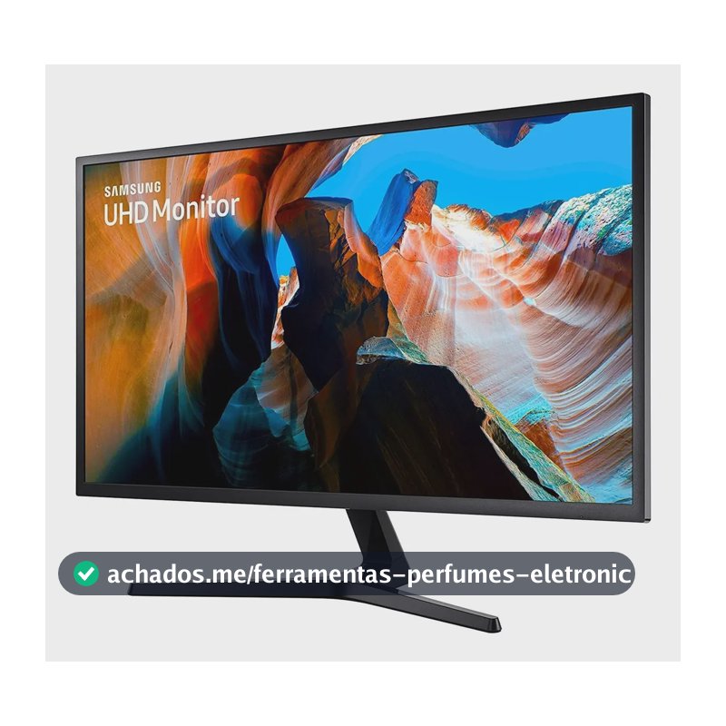 Monitor Led Samsung Lu32j590uq 32 Ultrahd 4k Freesync 60hz Preto