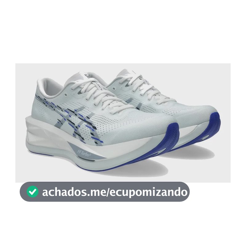 Tênis Asics Sonicblast 401 Masculino Branco/azul 40 Br