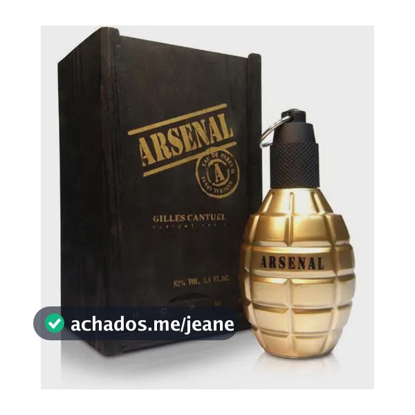 Arsenal Gold Eau De Parfum 100 Ml Gilles Cantuel