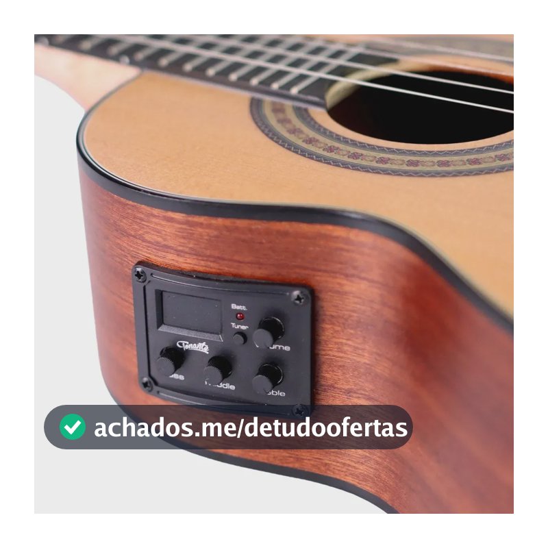 Cavaquinho Eletroacústico Tonante Natural Ctn1954 Natural