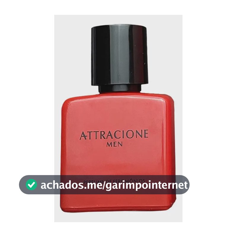 Attracione Men perfume Masculino Com Feromônios Ativados 25 mL