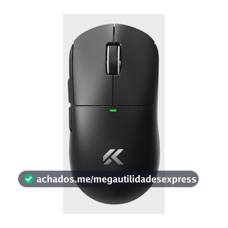 Mouse Gamer Mchose A5 V3 Ultra Sem Fio Paw3395 26k Dpi Preto