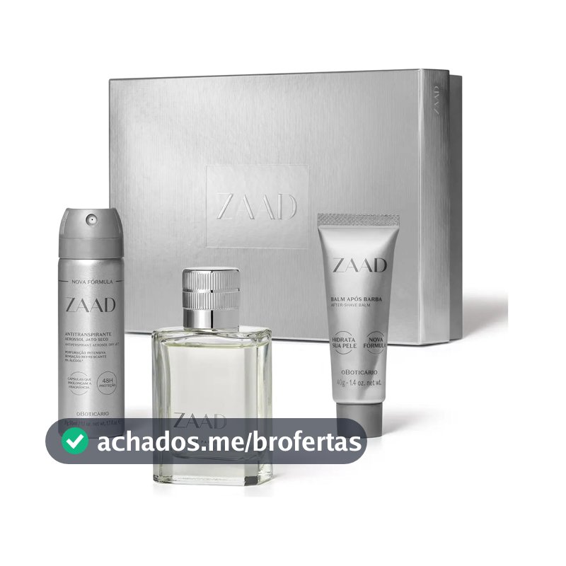 Kit Presente Especial Zaad (3 Itens)