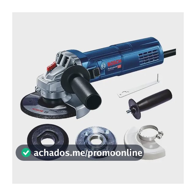 Esmerilhadeira Angular Bosch GWS 9-125 5" 900W 220V