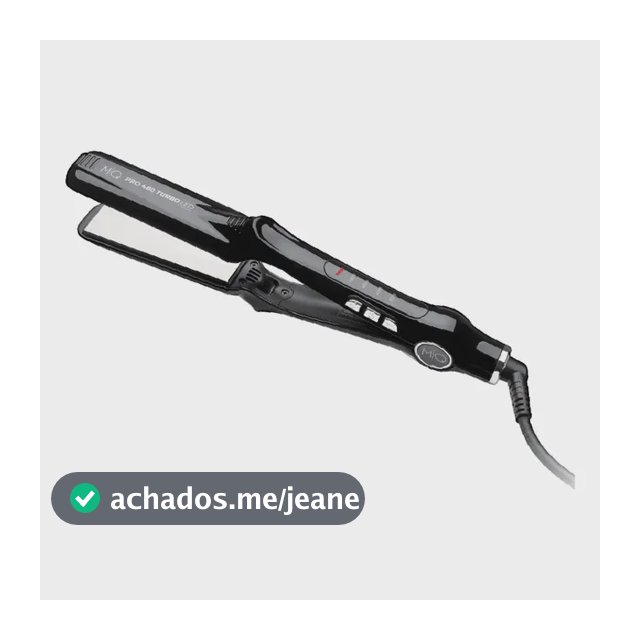 Chapinha Profissional MQ Pro 480 Turbo Cor Black E Detalhes Silver