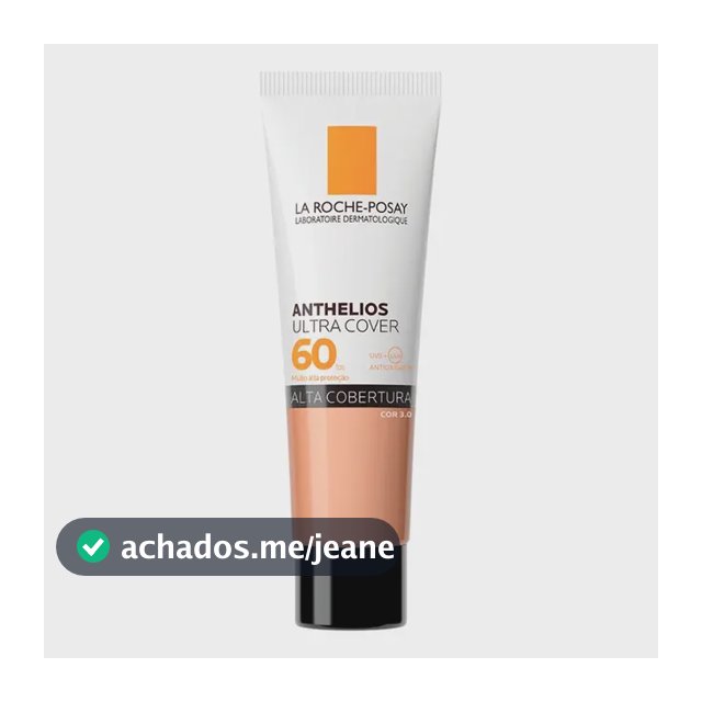 Protetor Solar Facial Alta Cobertura Anthelios La Roche-Posay Cor 3.0 30g