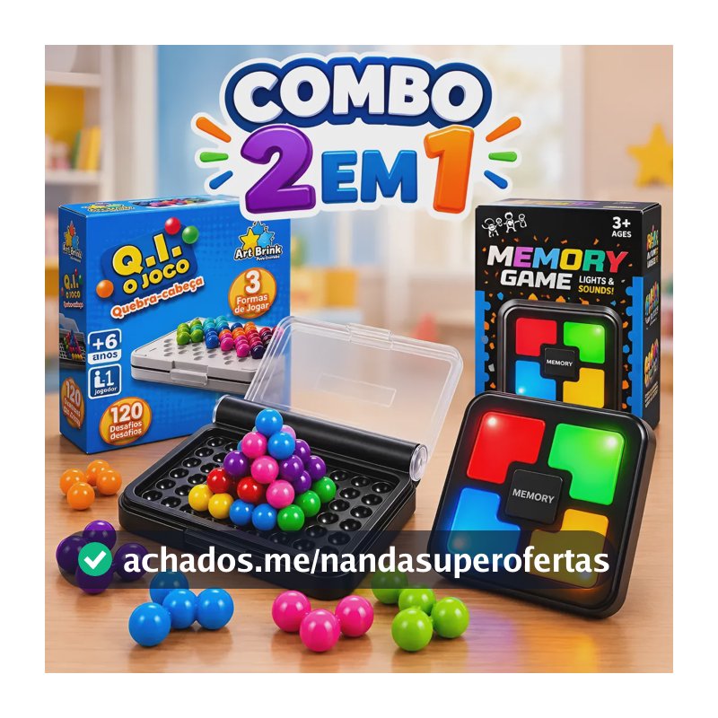 Jogo Qi Quebra Cabeça Desafio Inteligência Raciocínio Logico