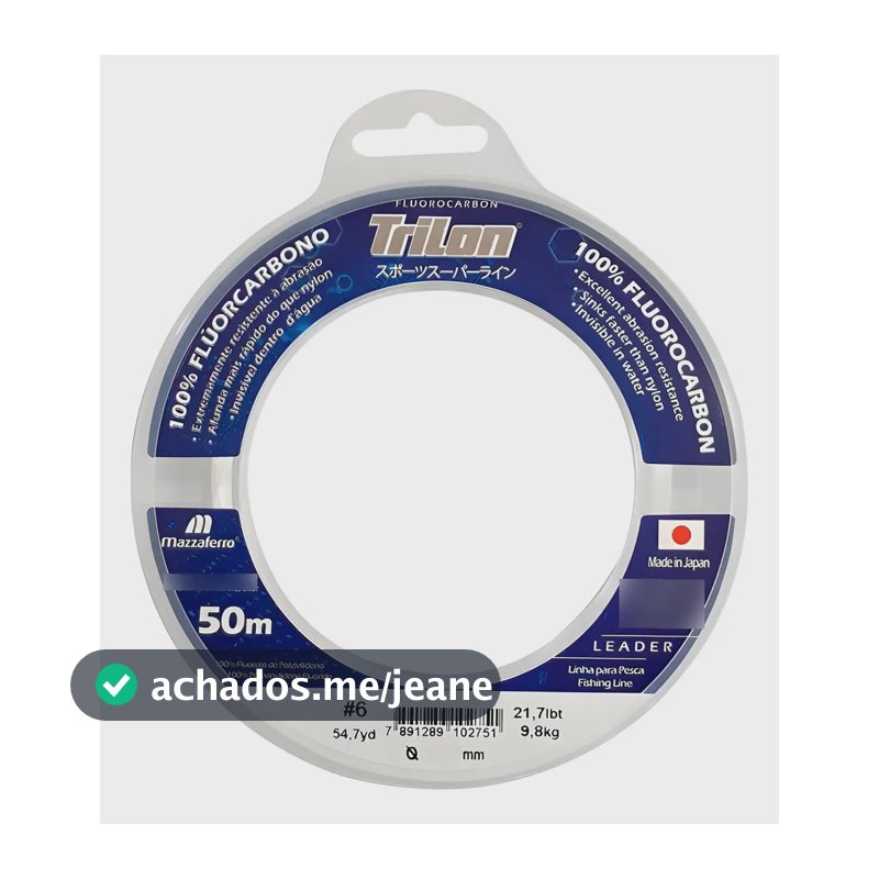 Mazzaferro Trilon 100% Fluorcarbon Transparente 0.40mm