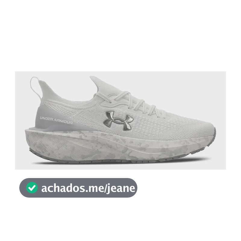 Tênis De Corrida Unissex Quicker 2 Under Armour Branco 37 Br