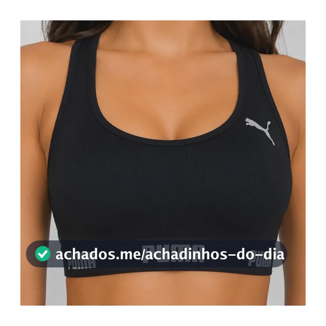 Top Puma Academia Fitness Original Nadador Alta Sustentação
