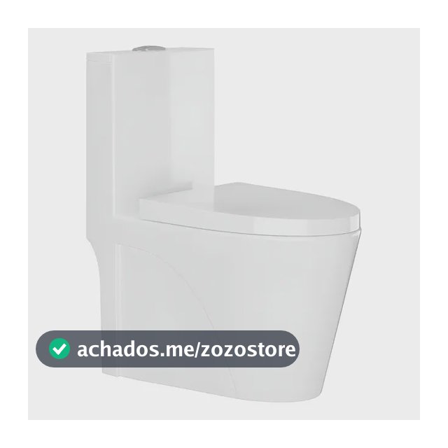 Vaso Sanitário Tubrax Monobloco VAB0002 Caixa Acoplada Completo Privada Cor Branco