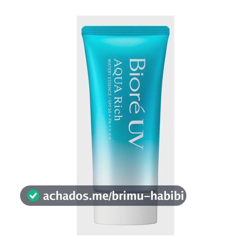Protetor Solar Bioré Aqua Rich Watery Essence Fps 50 50g