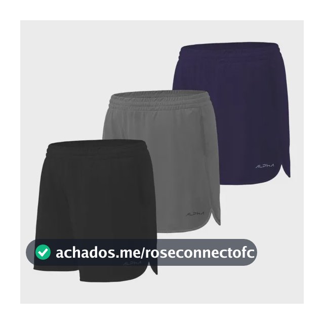 Kit 3 Shorts De Corrida Dry Alpha