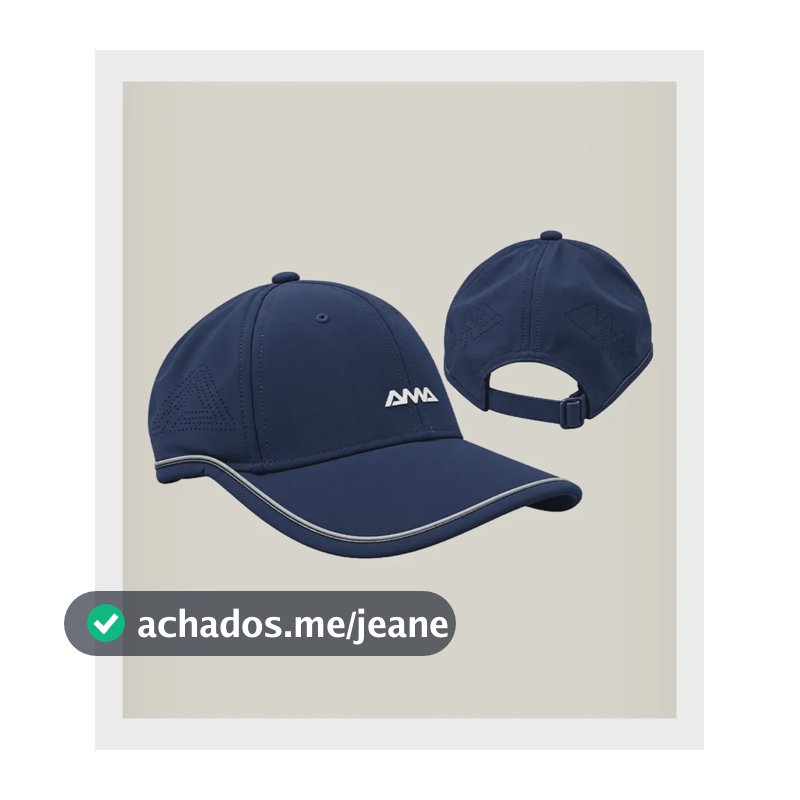 Boné Amasport Urban Dry Fit Azul Unico