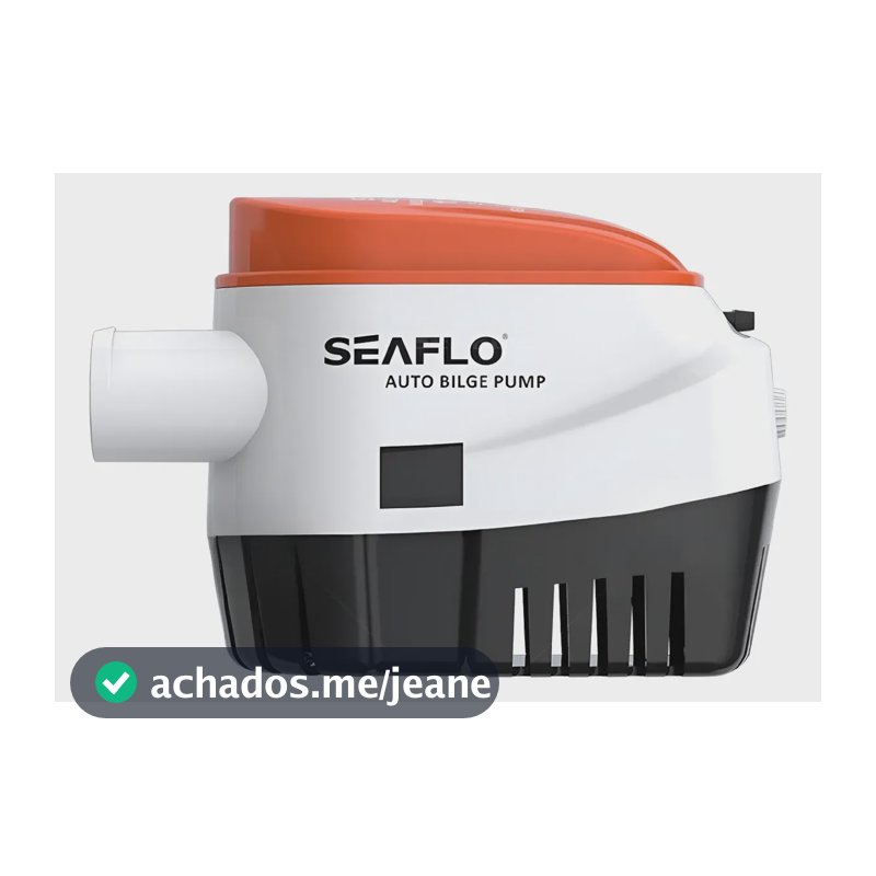 Bomba De Porão 1100 Gph Com Automático Embutido 12v Seaflo