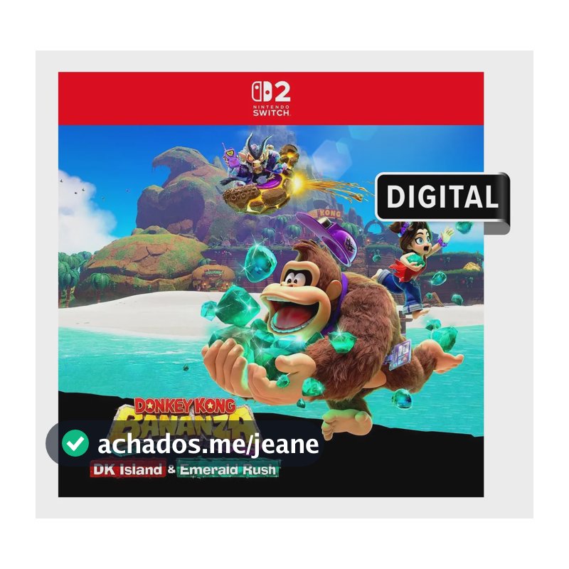 Donkey Kong Bananza DLC (DK Island & Emerald Rush) Nintendo Switch 2 (Digital)