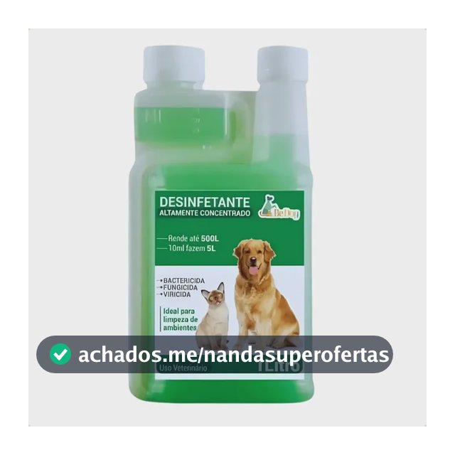 Desinfetante Pet 1l Concentrado Herbal +15 Bedog