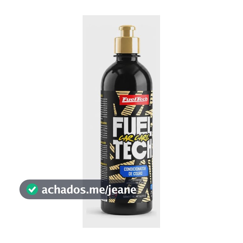 Ft Car Care Condicionador De Couro Fueltech 500ml