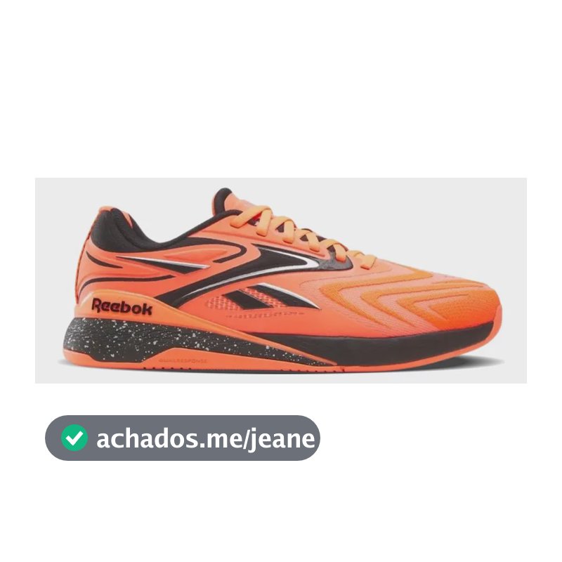 Tênis Reebok X5 Edge Unissex Laranja 44 Br