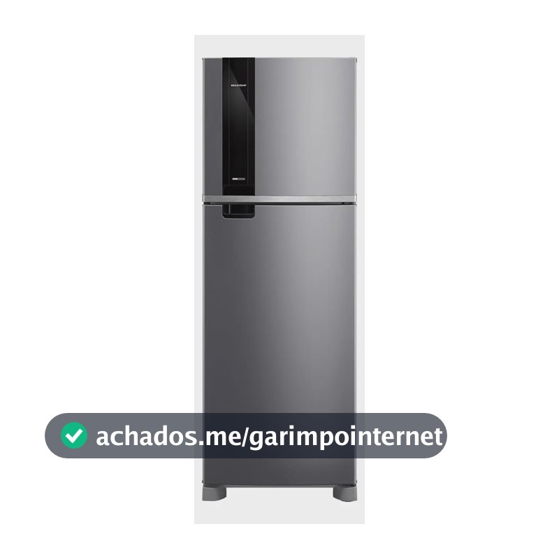 Geladeira Brastemp Frost Free 385 Litros Duplex Inox - BRM46MK