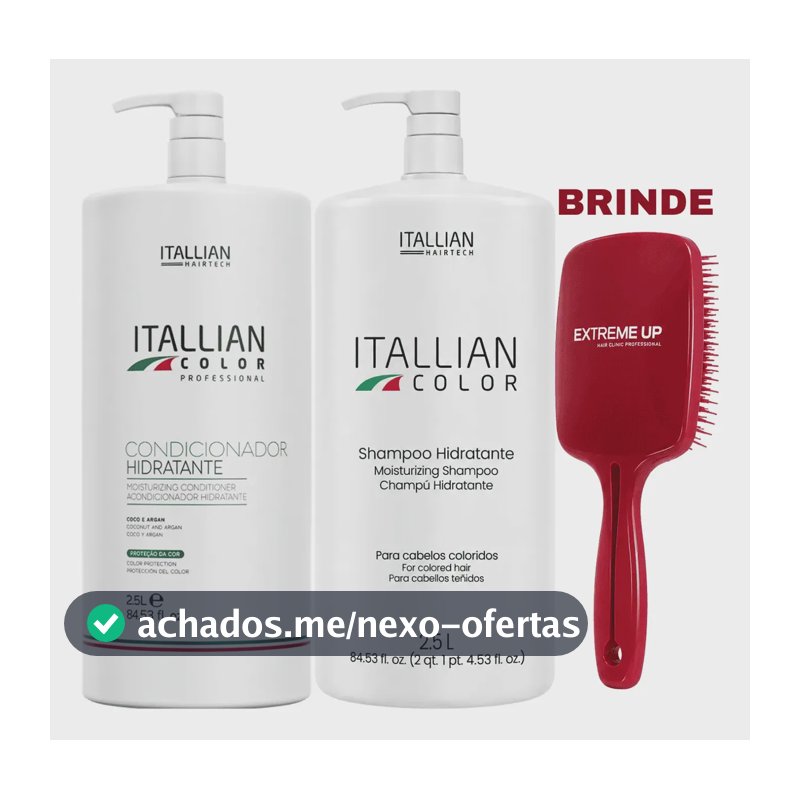 Kit Shampoo E Condicionador Lavatório Itallian Color 2,5l