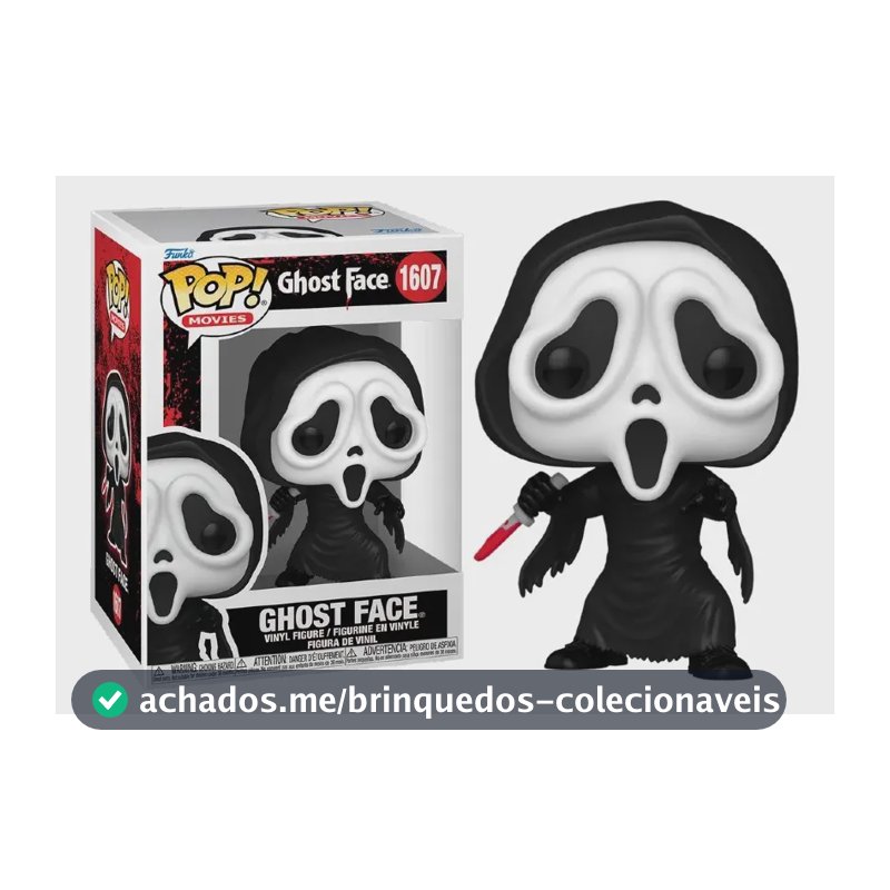 Pop! Funko Ghostface #1607 | Scream Pânico