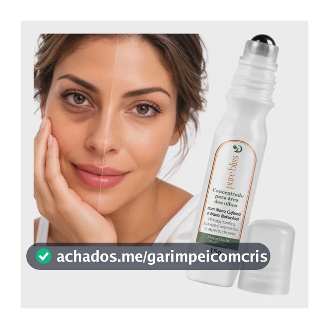 Redutor De Rugas E Olheiras - Nano Cafeína, Retinol Vegetal Todo Tipo De Pele Dia/noite
