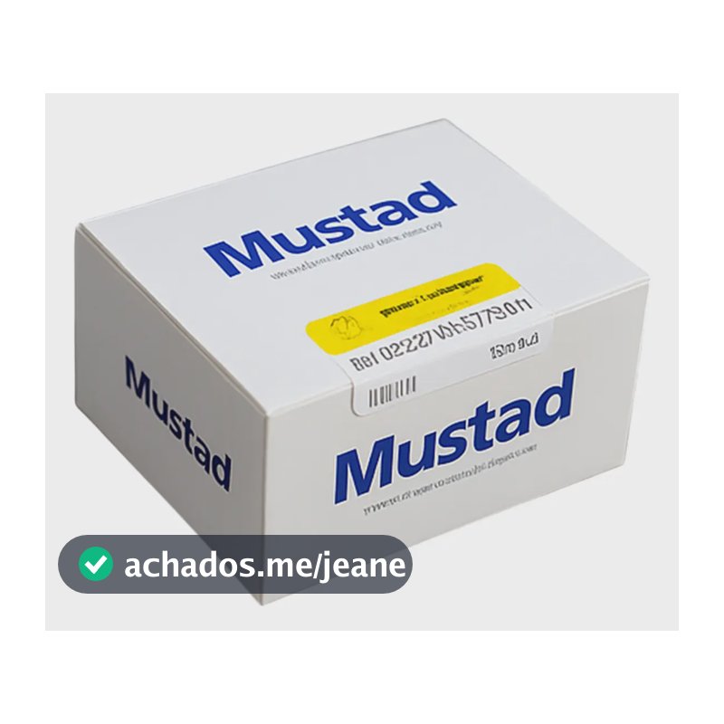 Anzol Mustad 92247 Baitholder Nº8 Aço Carbono 50un