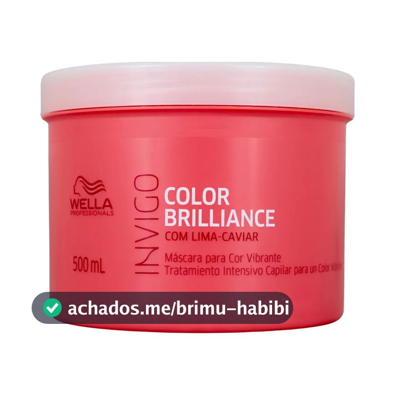 Máscara Capilar Invigo Color Brilliance 500ml Wella Professionals