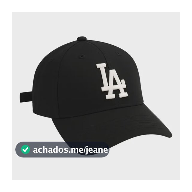 Boné La Los Angeles Blogueira Aba Curva Trucker Unissex