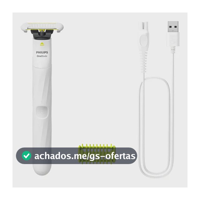 Aparador E Raspador Oneblade Intimate Qp1924/10 Philips Branco 127/220v