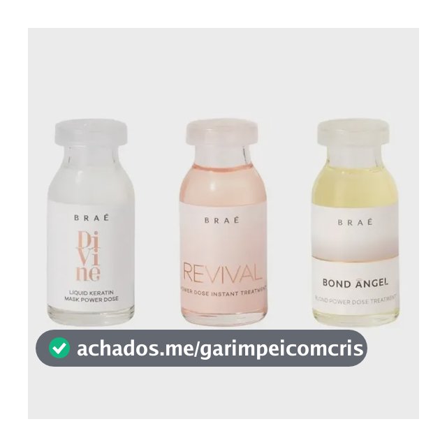 Cronograma Capilar Braé Repair Reparação 3x13ml
