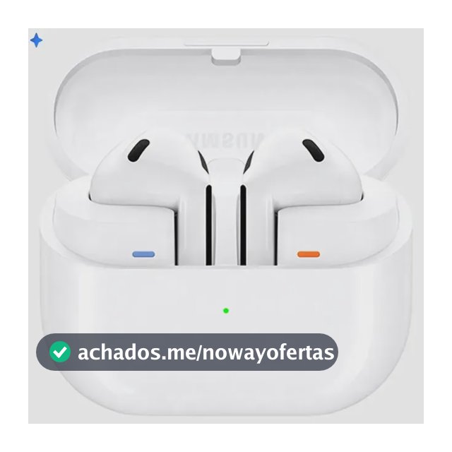Samsung Galaxy Buds3 Fone De Ouvido Sem Fio Galaxy Ai Cor Branco Luz Branco