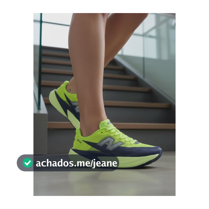 Tênis New Balance Fuelcell Rebel V5 Verde Neon 41 Br