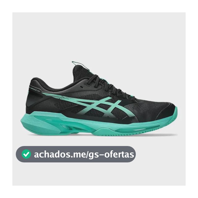 Tênis Asics Solution Speed Ff 3 Clay-black/aurora Green 2026 Black/aurora Green 39 Br