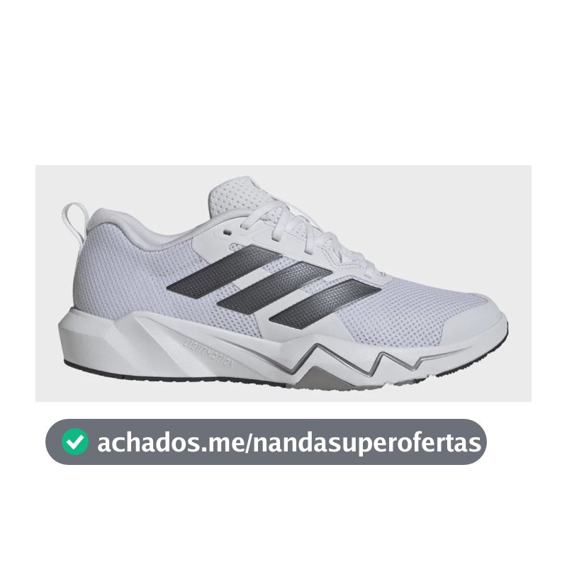Tênis Masculino Rapidmove Go Trainer adidas Branco Lisa 41 Br