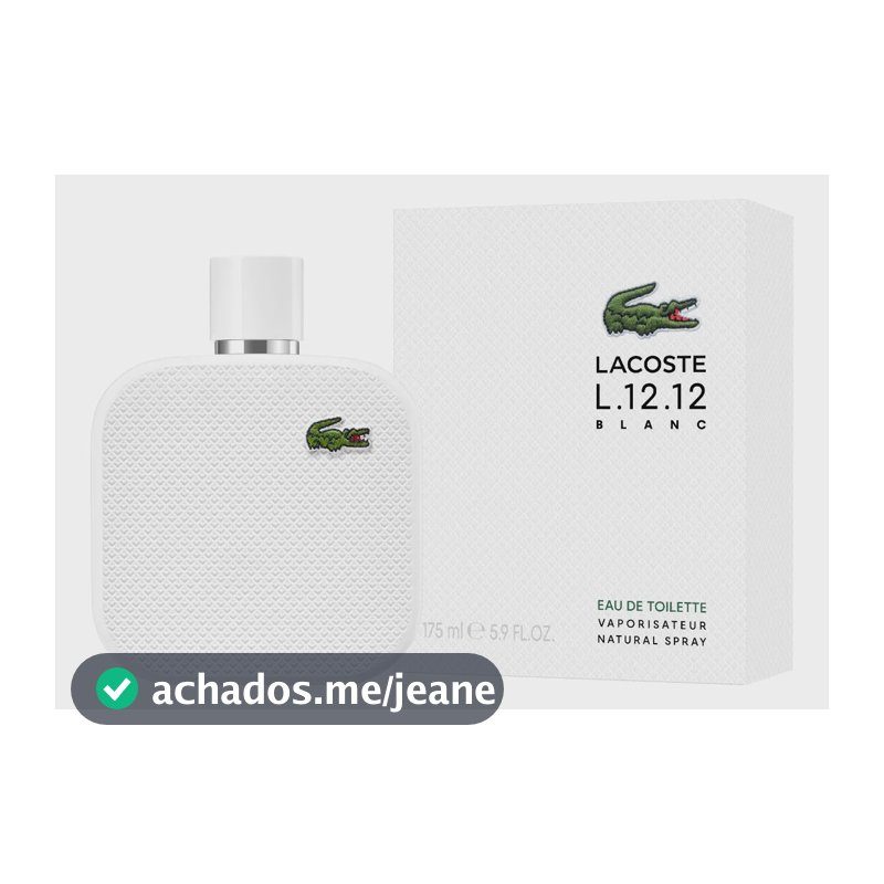 Lacoste L1212 Blanc Edt Masculino 175ml Volume da unidade 175 mL