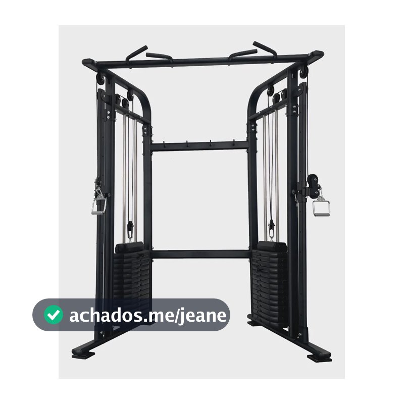 Cross Over Cabo Duplo Residencial Wct Fitness Cinza-escuro