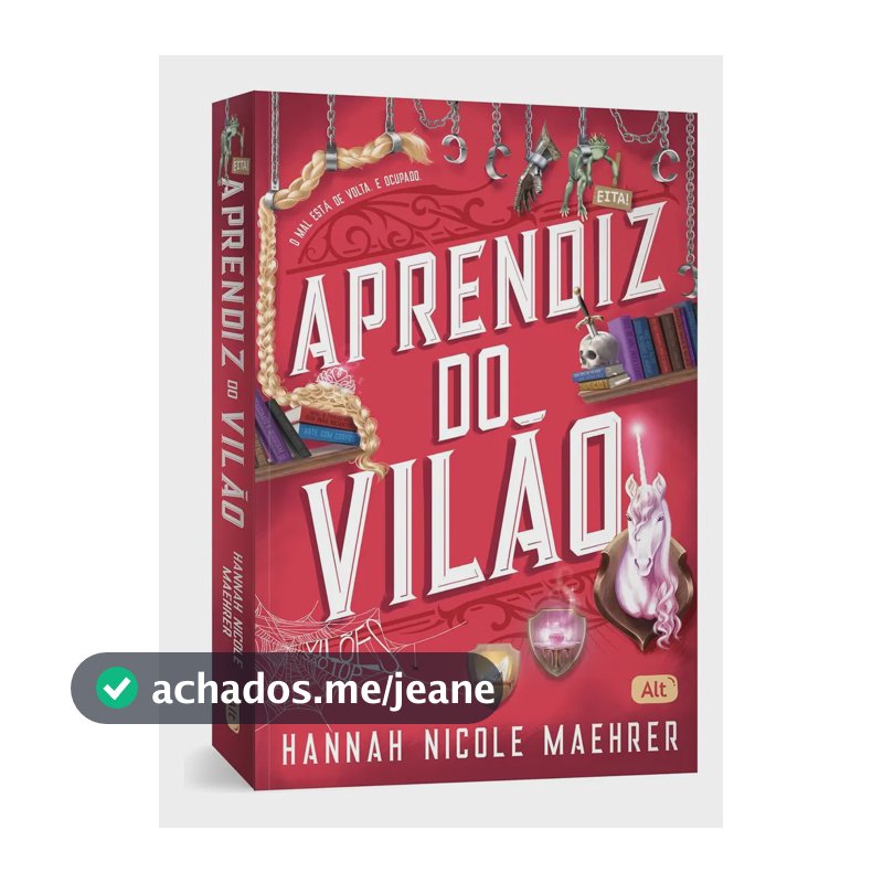 Aprendiz do vilão - Maehrer, Hannah Nicole - Globo Livros - Capa Mole