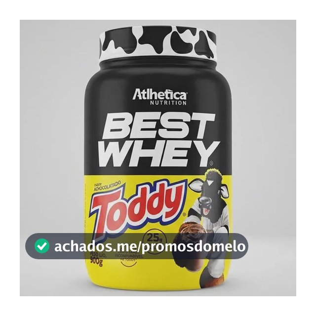 Proteína Atlhetica Nutrition Best Whey Em Pó Sabor Toddy X 900g