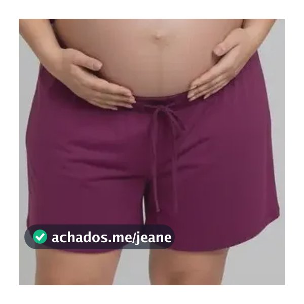 Conjunto Regata E Shorts Grávida Fresquinho Plus Size Verão