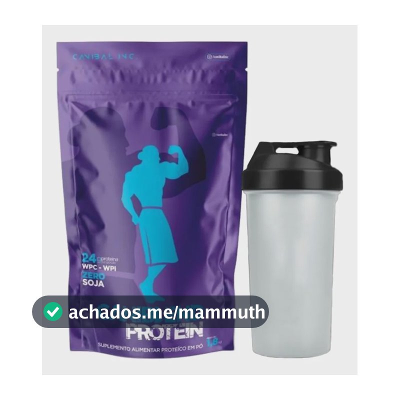 Caniblend Protein Chocolate Avela 900g Coqueteleira Canibal Chocolate Avelã