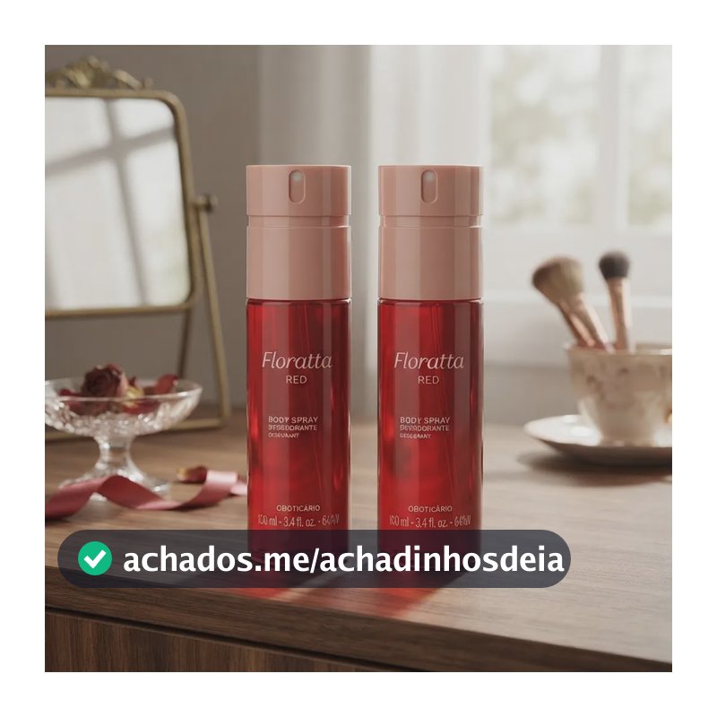 O Boticário Floratta Red Body Splash Feminino