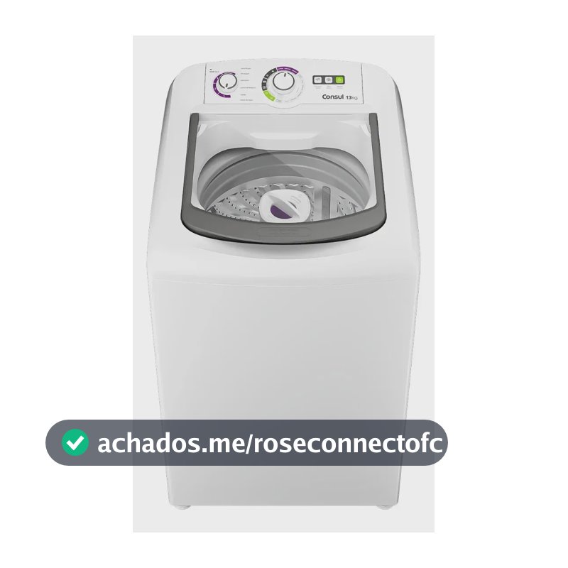 Máquina de Lavar Consul 13Kg Branca Ciclo Edredom - CWH13AB