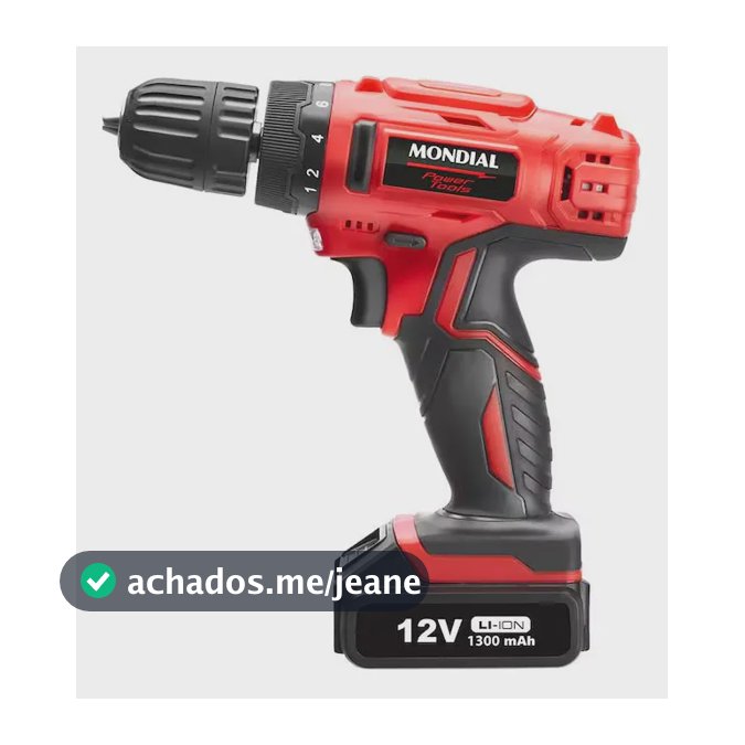 Parafusadeira E Furadeira Mondial Power Tools Fpf-06m Vermelho E Preto Bivolt